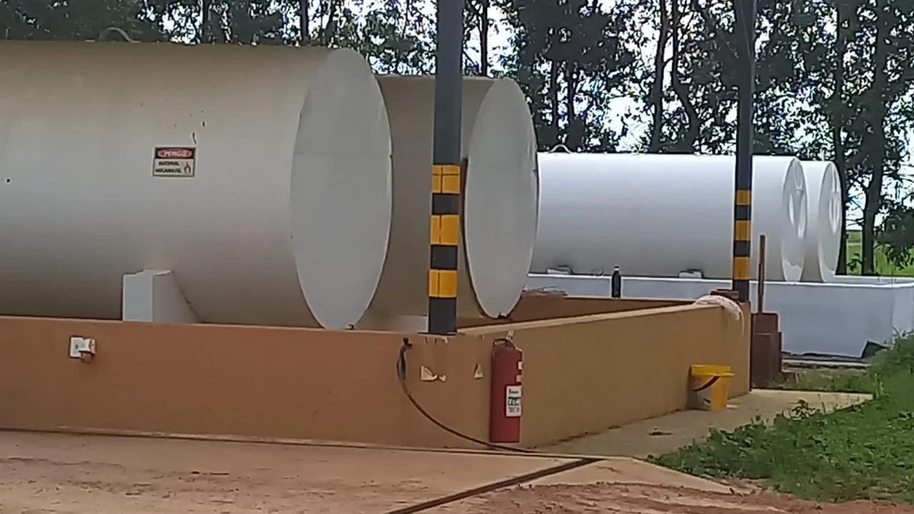 Armazenagem de diesel